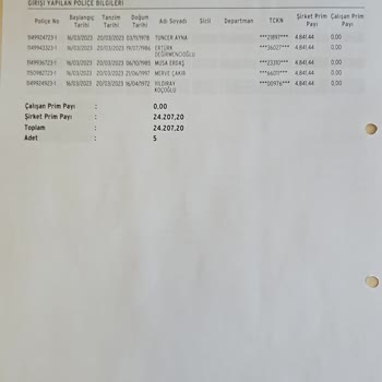 Anadolu Sigorta'da Poliçe Devri Sorunu