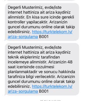 Türk Telekom'un Sürekli Bahaneleri Ve İlgisizliği