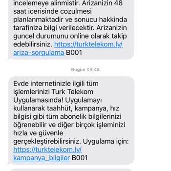 Türk Telekom'un Sürekli Bahaneleri Ve İlgisizliği