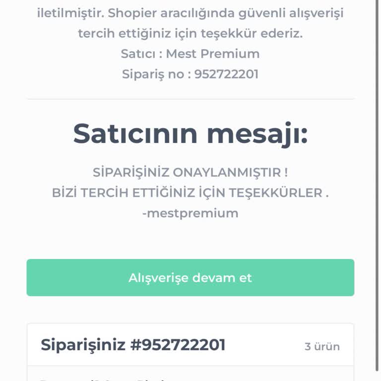 Sipariş İadesinde Yaşanan Karışıklık Ve Gecikme