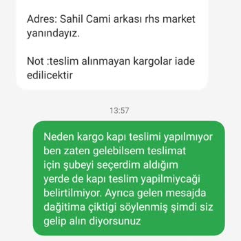 Adrese Teslim Edilmeyen Kargolar