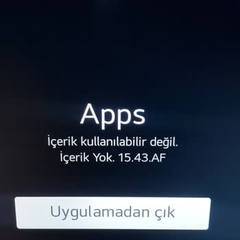 LG 9100 Serisi TV'de Güncelleme Ve Hesap Sorunu