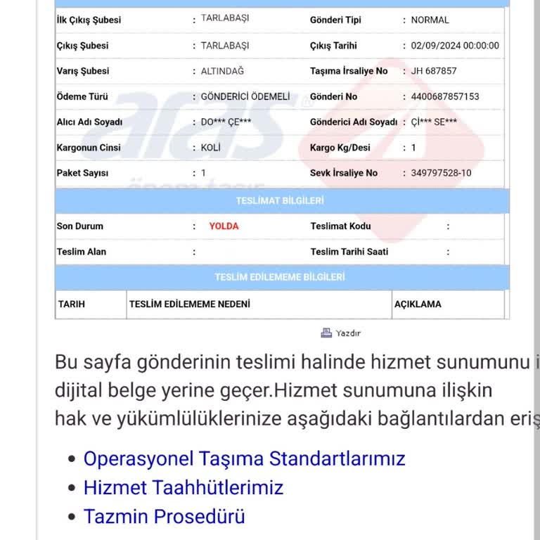 Kayıp Kargo: Aras Kargo Ve Çiçek Sepeti'nin Çözüm Bekleyen Sorunu