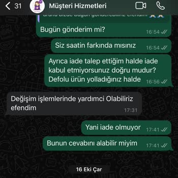 Defolu Ürün Ve İade Sorunu