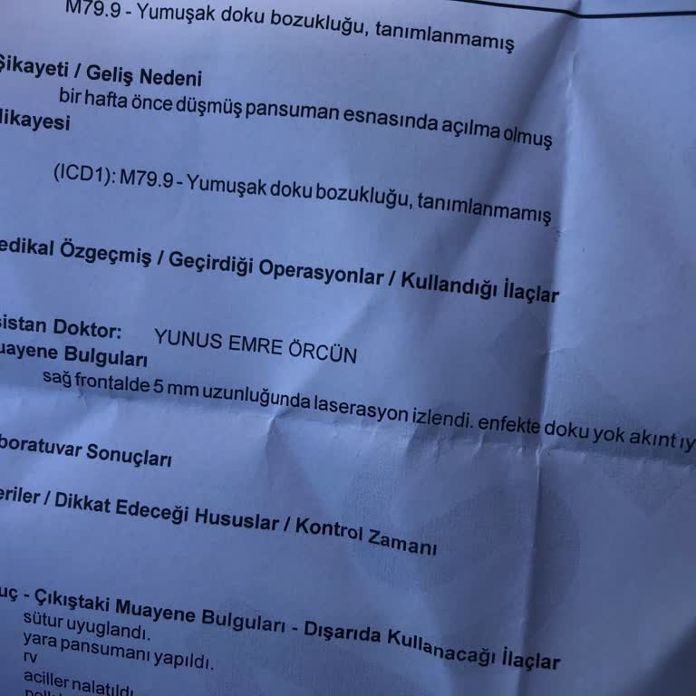 Yanlış Tedavi Yüzünden Mağduriyet Ve Ekstra Ücret Tehdidi