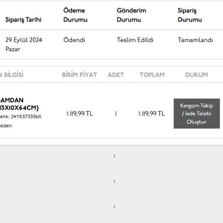 Yanlış Ürün Gönderimi Ve İletişim Sorunları