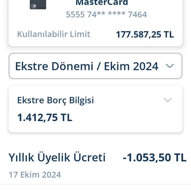 Denizbank Kredi Kartı Yıllık Ücreti Haksız Kesinti