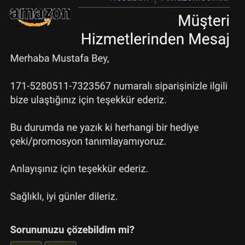 Eksik Ürün Teslimatı Ve Yetersiz Müşteri Hizmeti
