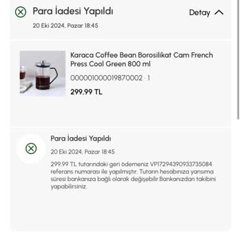 Yanlış İptal Ve Eksik Para İadesi