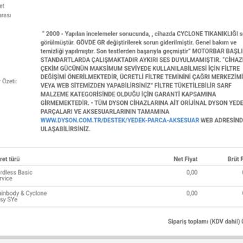 Dyson V12 Süpürge: Filtre Sorunu Ve Garanti Hayal Kırıklığı