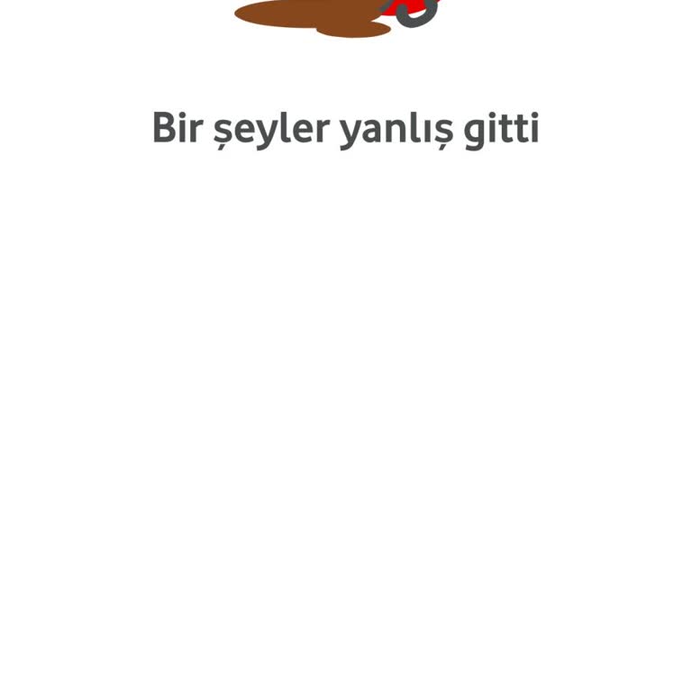 Vodafone Uygulamasında Sürekli Sorunlar