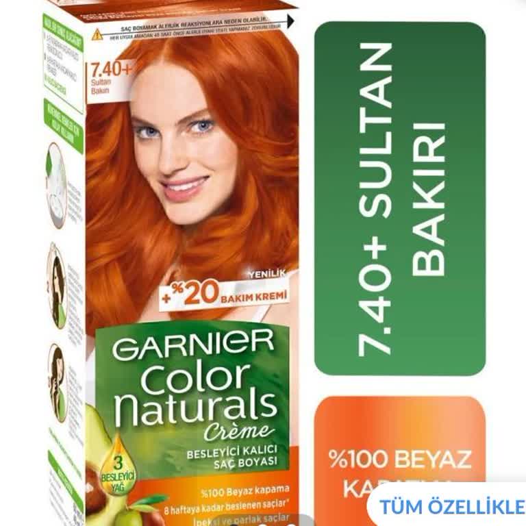 Garnier Sultan Bakır Renginin Erişilemezliği Hakkında Yardım Talebi!