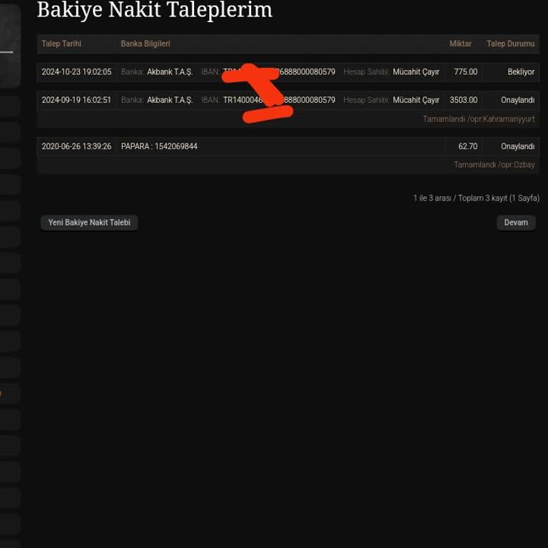 Yeşilyurt Game Sitesinde Yaşanan Para İadesi Sorunu