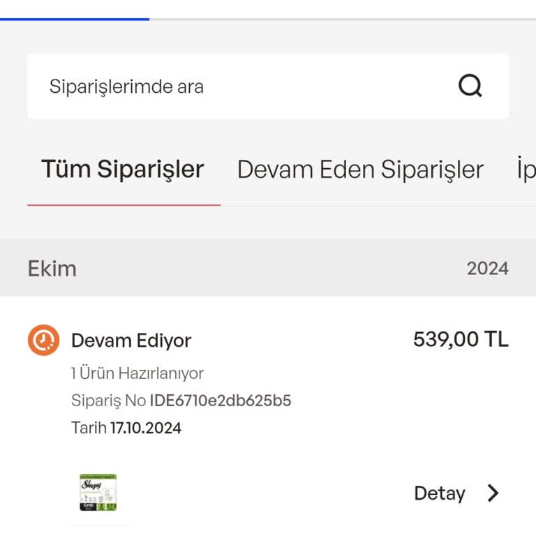 Geciken Sipariş Ve İletişim Eksikliği