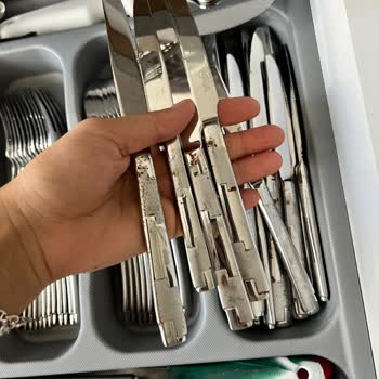 Paslanan Çatak Bıçak Kaşık Seti Hayal Kırıklığı