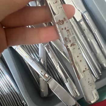 Paslanan Çatak Bıçak Kaşık Seti Hayal Kırıklığı