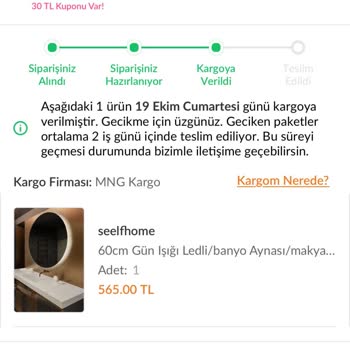 Trendyol Ve MNG Kargo İle Yaşadığım Kargo Sorunu