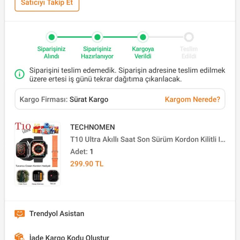 Adresime Ulaşmayan Kargo Sorunu