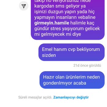 Sipariş Sonrası İletişim Sorunu