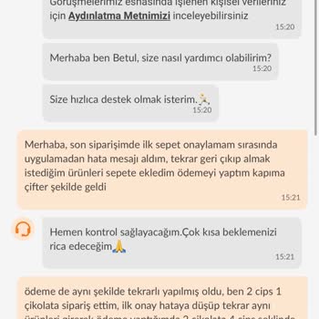 Çifte Sipariş Ve Ödeme Hatası: Trendyol GO Mağduriyeti