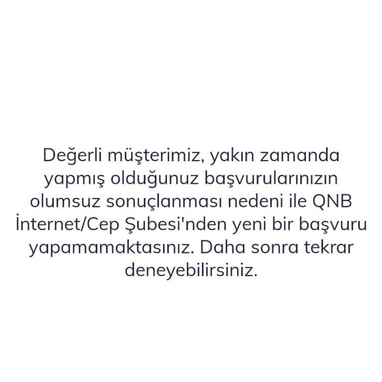 QNB Türkiye Sıfır Faizli Kredi Vaadi Gerçekleşmiyor