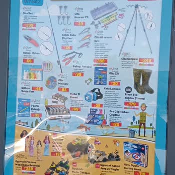 A101 Mağazalarında Olta Ürünleri Stok Sorunu