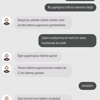 Vodafone'un Çifte Kısıtlama Ve Ücret Haksızlığı