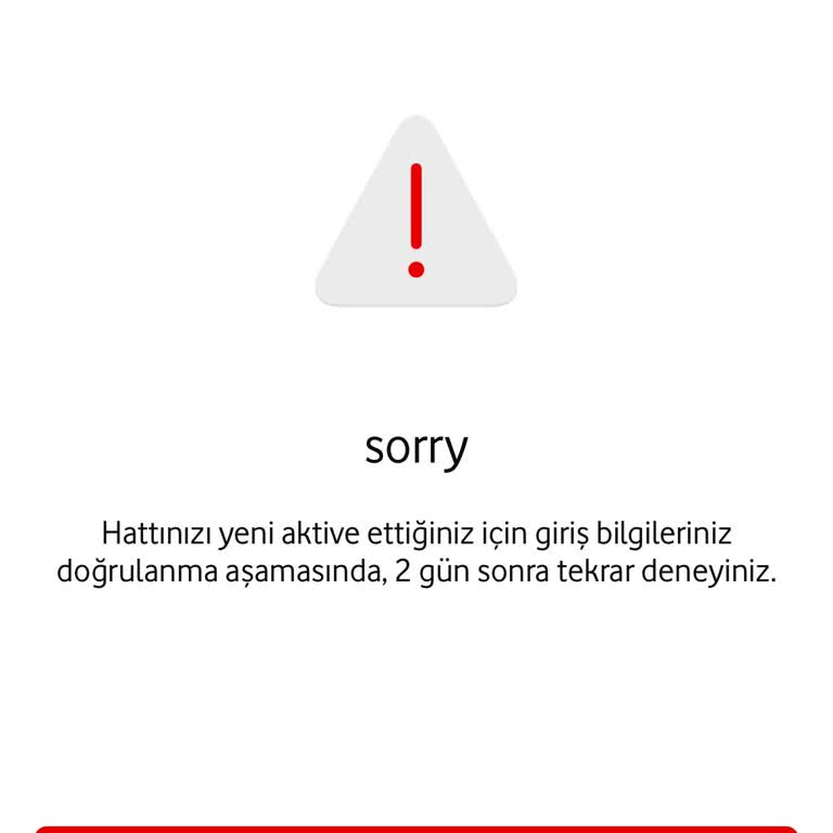 Vodafone Çark Hatası Ve Müşteri Hizmetleri Sorunu