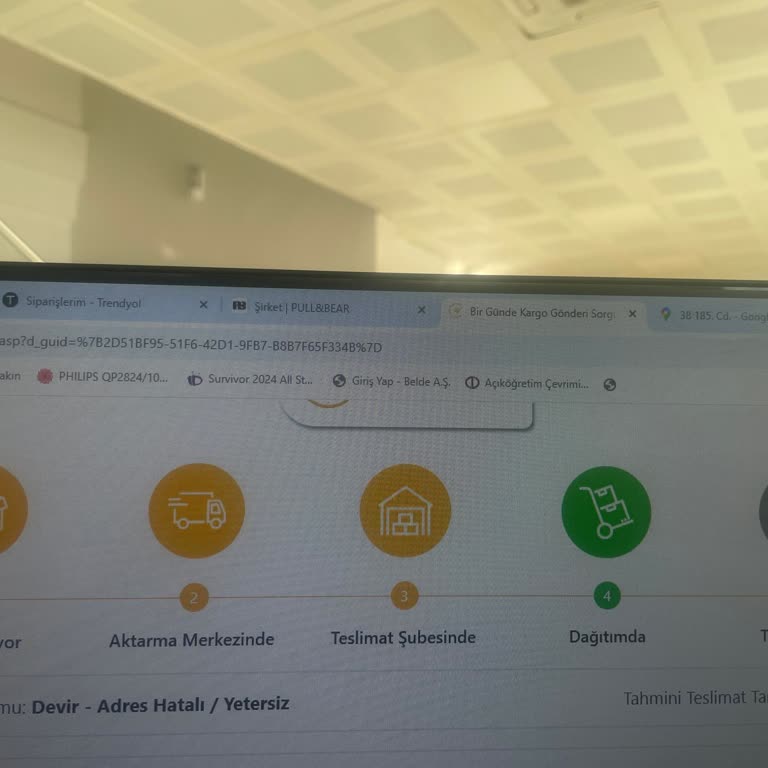 Kargo Teslimatında Büyük Sorun