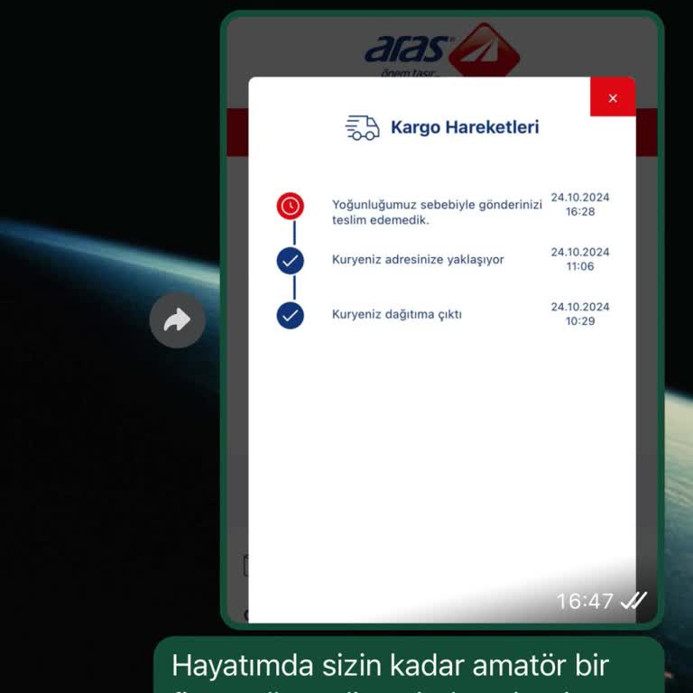 Geciken Sipariş Ve İletişimsizlik Sorunu