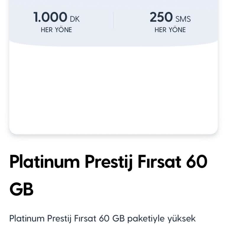 Turkcell Platinum Paket Satın Alma Sorunu