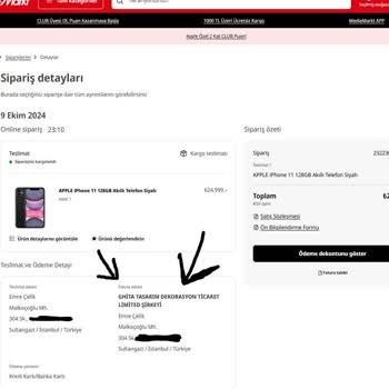 Yanlış Kesilen Fatura Ve Sipariş Sorunu