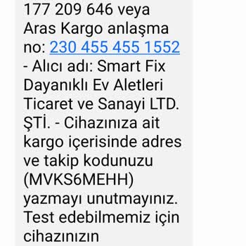 Yanlış Süpürge Gönderimi Ve Yüksek Onarım Ücreti Mağduriyeti