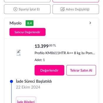 Pazarama Yanlış İade Ve İletişimsizlik Mağduriyeti