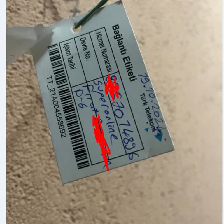Yanlış Bağlanan İnternet Hattı Mağduriyeti