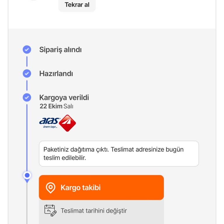 Aras Kargo'nun Saygısız Teslimatı