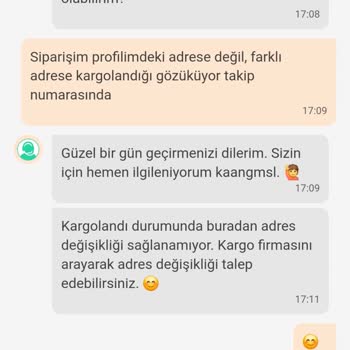 Yanlış Adrese Kargolanan Sipariş Ve İlgisiz Müşteri Hizmetleri
