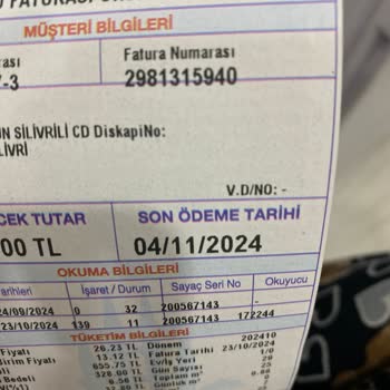 Beklenmedik Su Faturası Şoku