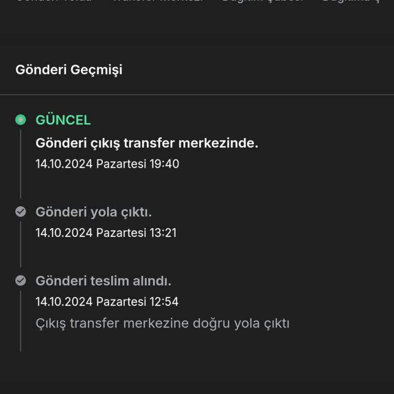 Kargo Gecikmesi Ve İletişim Sorunu