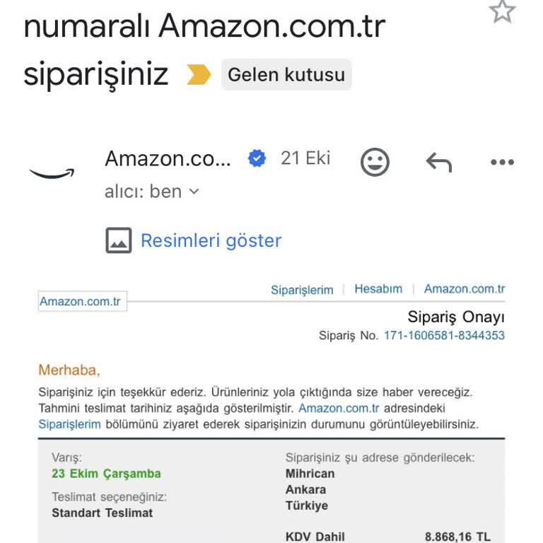 Amazon Teslimat Sorunu Ve Müşteri Hizmetleri Hayal Kırıklığı