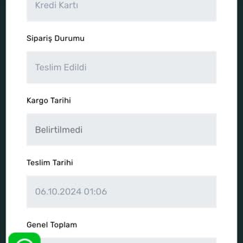 Lenipa Sitesinden Sipariş Ettiğim Ürün Gelmedi