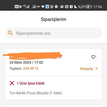 Yanlış Adres Seçimi Nedeniyle İptal Edilen Sipariş Ve İade Sorunu