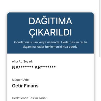 AGT Kurye'nin Teslimat Sorumsuzluğu