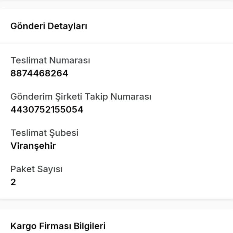 Aras Kargo İle Teslimat Zorluğu Ve Müşteri Mağduriyeti