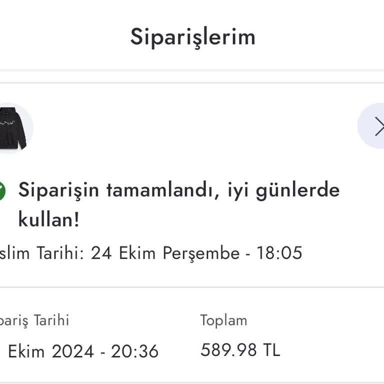 Teslim Edilmeyen Ürün Ve İlgisiz Müşteri Hizmeti