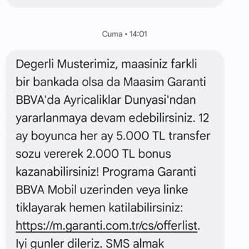 Garanti Bankası'nın Kampanya Kurallarıyla İlgili Belirsizlik