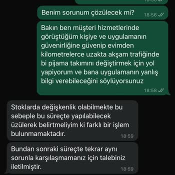 Penti'nin Stok Bilgisi Ve Müşteri Hizmetleri Sorunu