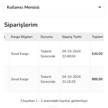 Siparişlerim Tedarik Sürecinde Takılı Kaldı