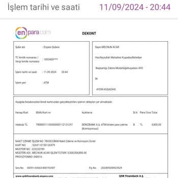 ATM'de Yutulan Kart Ve Kaybolan Para: Enpara'nın Müşteri Hizmetleri Sınavı