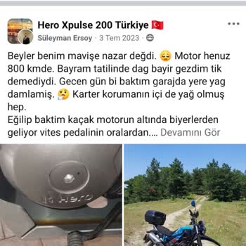 Garanti Dışı Kalan Motor Arızası Ve Yağ Problemi